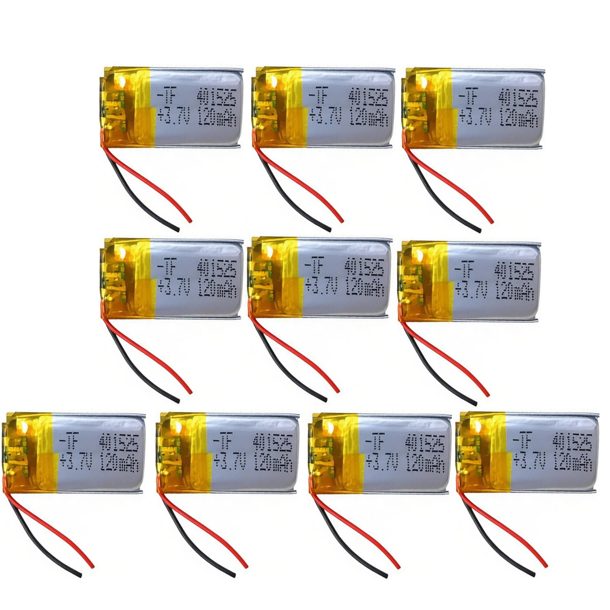Smartwatch Headset - 10PCS 3.7V 120mAh 401525 리튬 폴리머