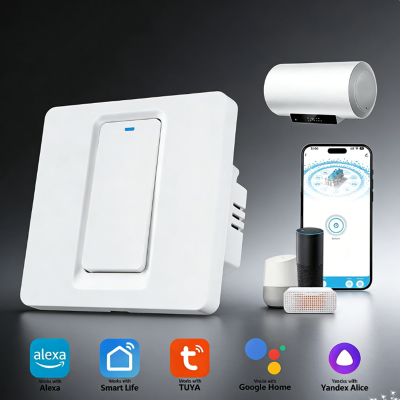 Smart Accessories - 스마트 온수기 스위치/WiFi&블루투스 터치 컨트롤은 Alexa/Google