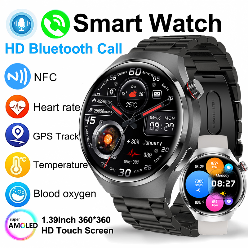 Smartwatch Face - 2026 새로운 스마트 시계 심박수 건강