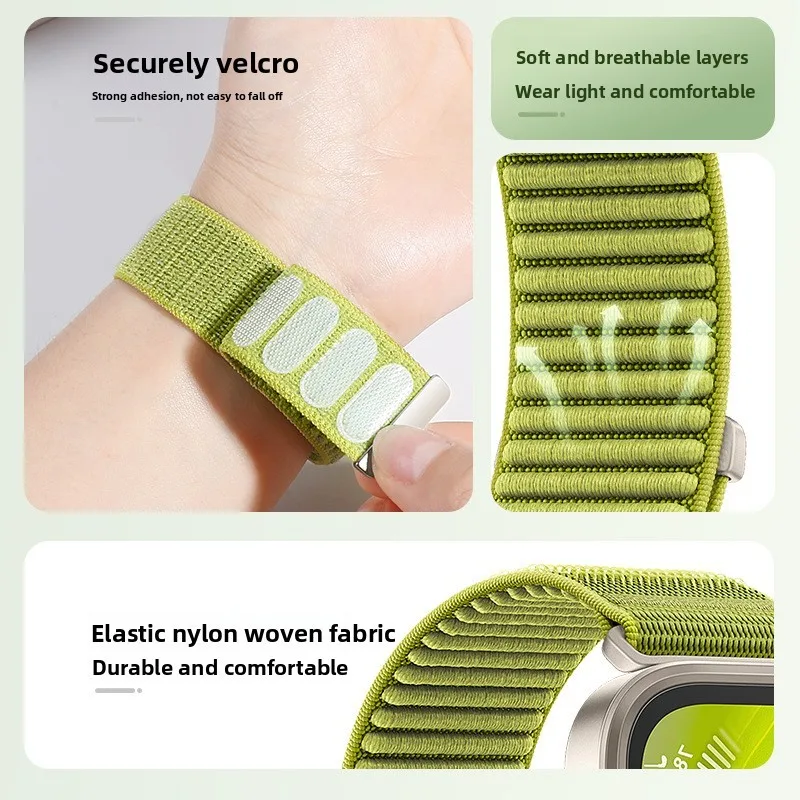 삼성 갤럭시 워치 9/8/클래식용 통기성 나일론 스트랩 - Samsung Smartwatch Ultra Accessories 리뷰 및 가격