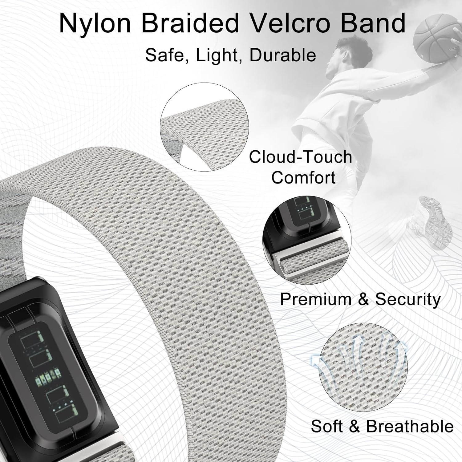 Elastic Nylon Arm Bicep Band F - Milanaise Mesh Band 리뷰 및 가격