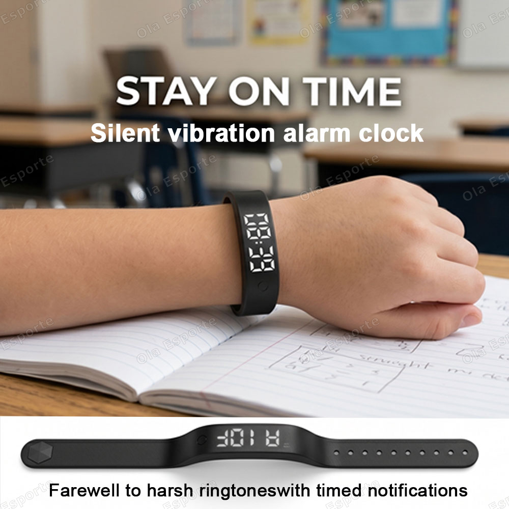 진동 알람 시계 시계 무소음 깨우기 스마트 팔찌 남녀  - Smartwatch X12 리뷰 및 가격