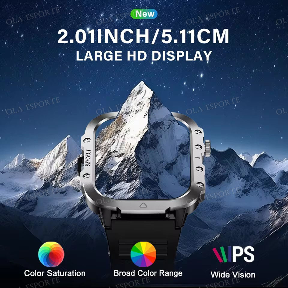 2026년형 신형 군용급 스마트워치 남성용 1.96인치 - Smartwatch X12 리뷰 및 가격
