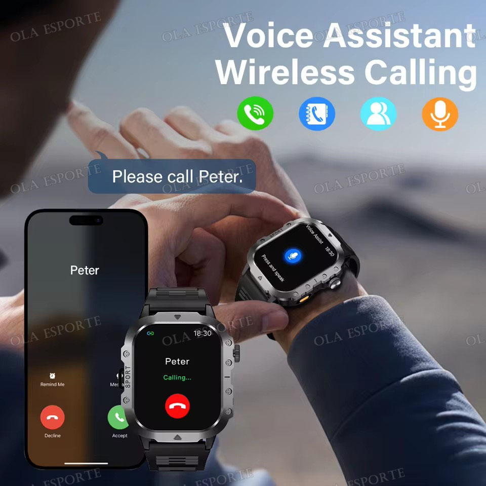 2026년형 신형 군용급 스마트워치 남성용 1.96인치 - Smartwatch X12 리뷰 및 가격