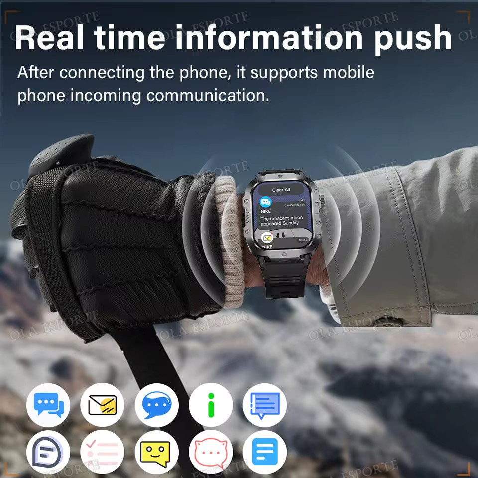 2026년형 신형 군용급 스마트워치 남성용 1.96인치 - Smartwatch X12 리뷰 및 가격
