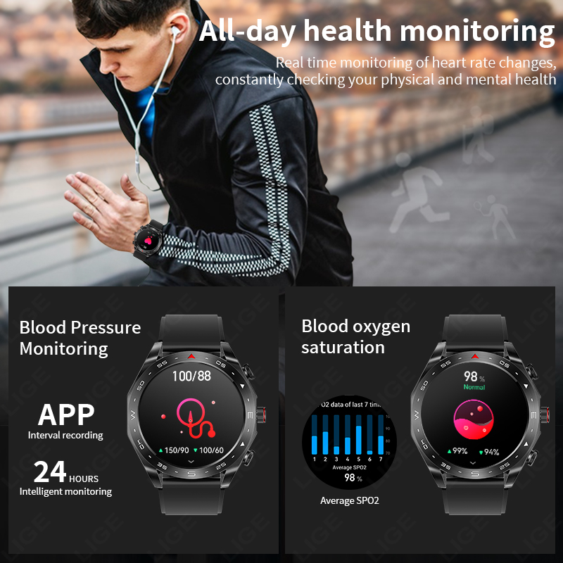 LIGE TWS 2-in-1 스마트워치, 무선 이어버드 - Smartwatch Headset 리뷰 및 가격
