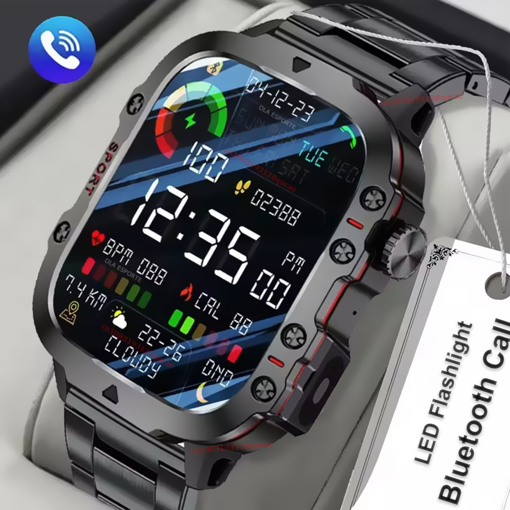2026년 신형 군용 스마트워치 남성용 IP67 3AT - Smartwatch X12 리뷰 및 가격