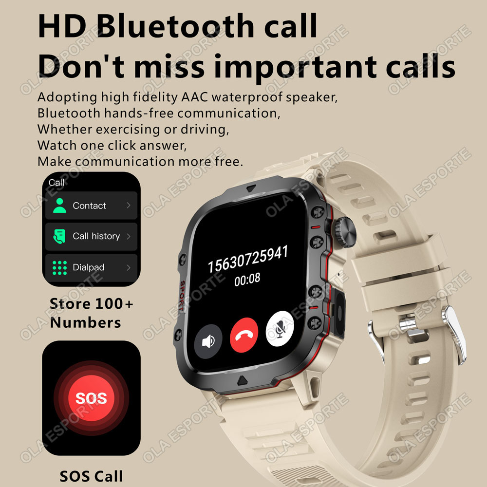 2026년 신형 군용 스마트워치 남성용 IP67 3AT - Smartwatch X12 리뷰 및 가격