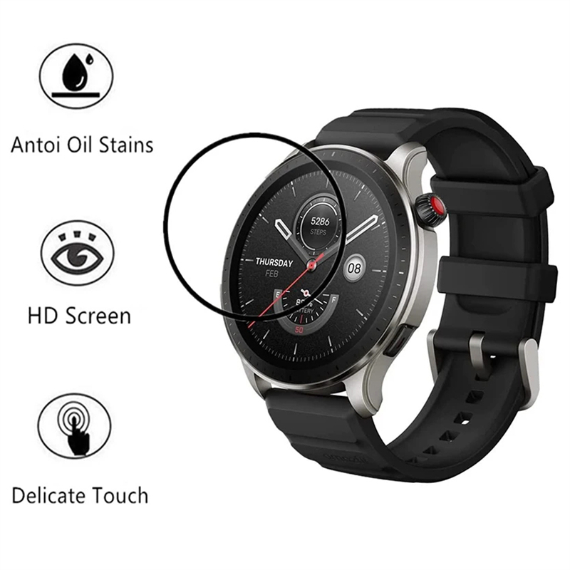 HD 커브드 스크래치 방지 필름, Amazfit GTR - Smartwatch Icon 리뷰 및 가격
