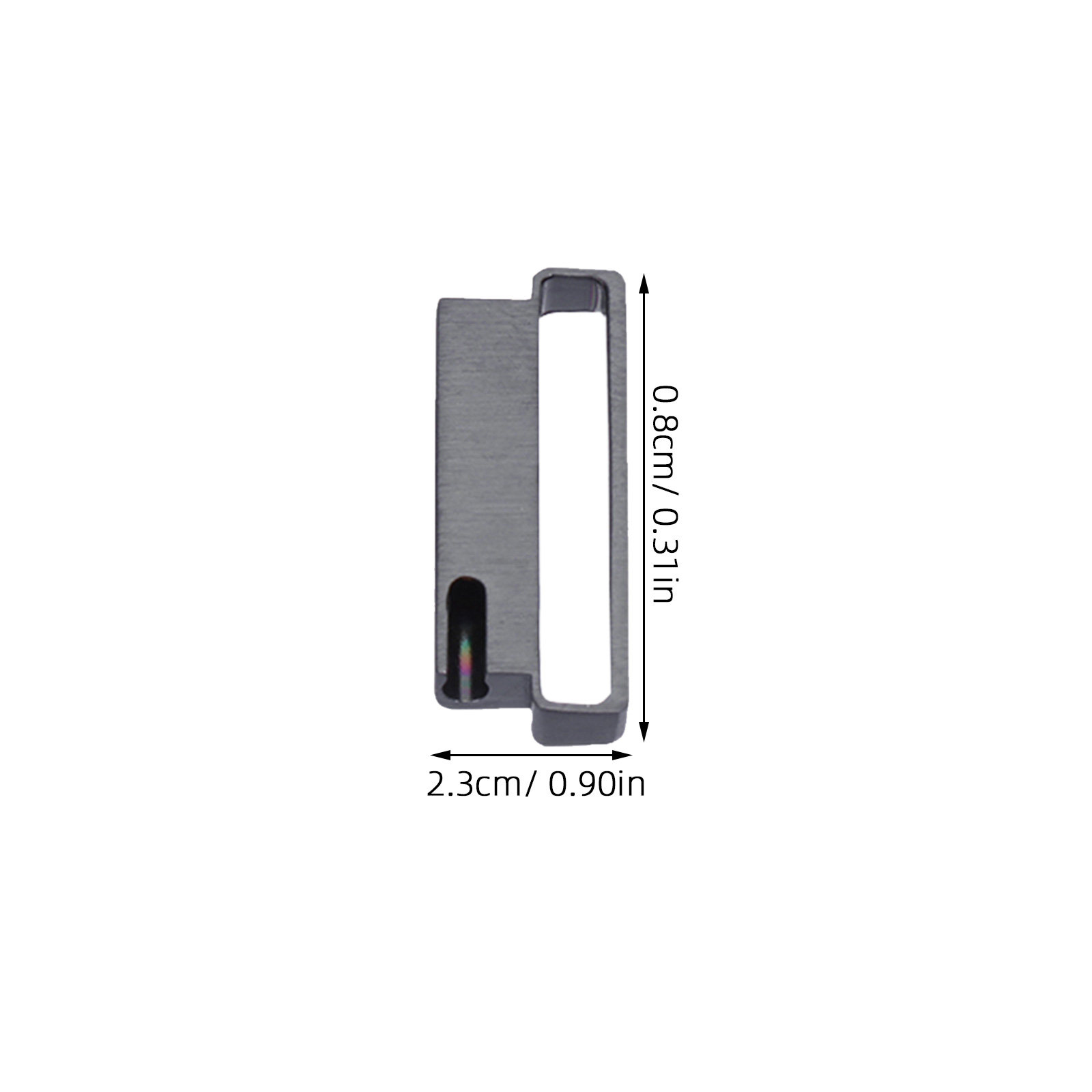 4Pcs 스테인레스 스틸 시계 커넥터 교체 어댑터 스마 - Smart Watch Accessories 리뷰 및 가격