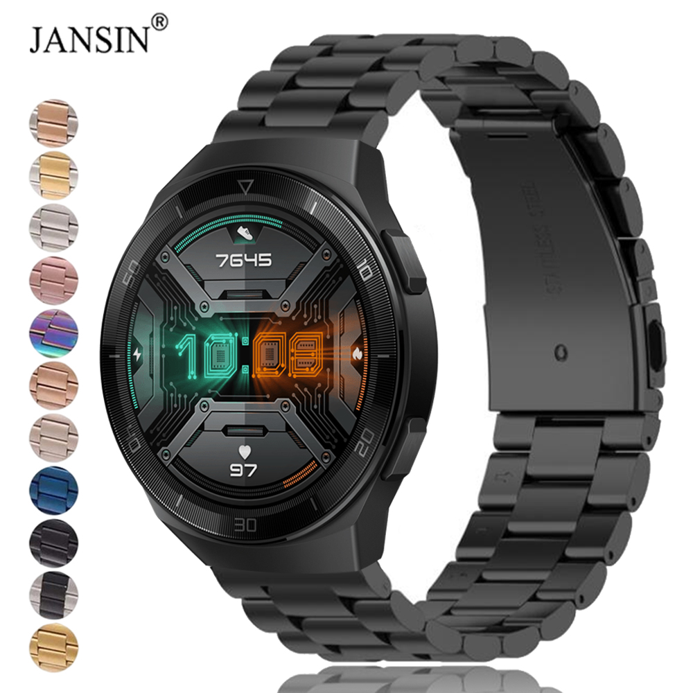 화웨이 시계 GT2E 시계 밴드 팔찌에 대한 스틸 스트 - Titan Smartwatch Accessories 리뷰 및 가격