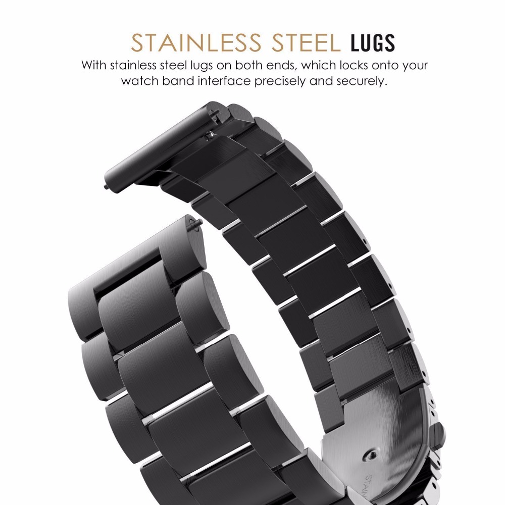 화웨이 시계 GT2E 시계 밴드 팔찌에 대한 스틸 스트 - Titan Smartwatch Accessories 리뷰 및 가격